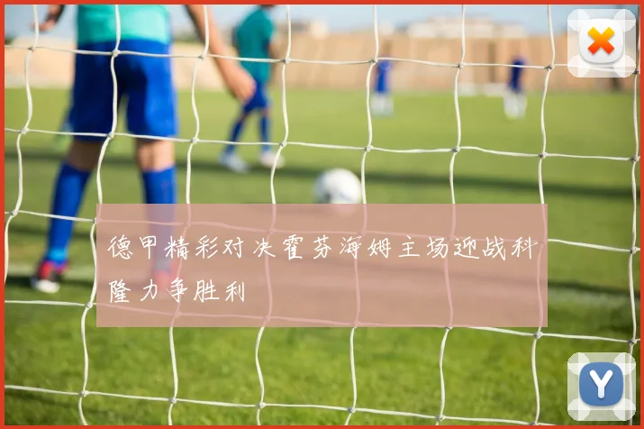 德甲精彩对决霍芬海姆主场迎战科隆力争胜利